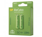 Акумулаторна Батерия GP R6 AA 2450mAh NiMH 2 бр. 250AAHC-EB2 GP