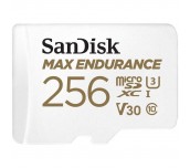 Карта памет SANDISK MAX Endurance, SD Адаптер, micro SDXC UHD, V30, 256GB, Class 10