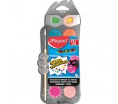 ВОДНИ БОИ MAPED 12 ЦВЯТА Ф30 PP КУТИЯ С ЧЕТКА