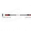Кабел Delock USB-A 3.0 5Gbps мъжко - USB-B 5Gbps мъжко, 5 м, Premium, Черен