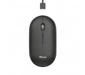 TRUST Puck Wireless & BT Rechargeable Mouse Black