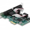 Карта за разширение на слотове Delock, PCI Express Card към 4 x Serial RS-232