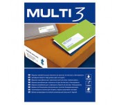 ЕТИКЕТИ ПРИНТЕРНИ MULTI 3 70/16.9 51БР/А4