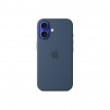 Apple iPhone 16 Plus Silicone Case with MagSafe - Denim