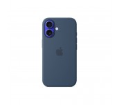 Apple iPhone 16 Plus Silicone Case with MagSafe - Denim
