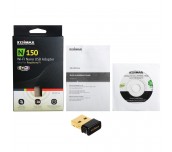 Безжичен нано адаптер EDIMAX EW-7811UN, USB, Realtek, 2.4Ghz, 802.11n/g/b