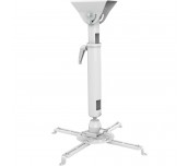 Sunne Ceiling/Bevel Projector Bracket, Ceiling to Projector 820-1200mm, Tilt/Swivel -20°~+20°, 360 rotate max 25kg, universal mounting pattern up to 500mm width