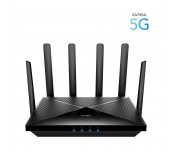 Безжичен рутер Cudy P5, 5G, AX3000, 2.4/5 GHz, 574 - 2402 Mbps, 10/100/1000