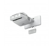 Epson EB-695Wi, 3LCD, Ultra short, WXGA (1280 x 800), 16:10, 3,500 lumen, 14000:1, Ethernet, Wireless LAN (optional), VGA, HDMI (3x), 5.9 kg, Finger touch unit, Interactive pens, Wall mounting bracket, 36 months