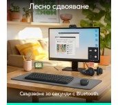 Безжична клавиатура Logitech K250 Graphite - Кирилизирана