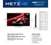 Телевизор METZ 86MQE8000Z, 86