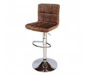 СТОЛ БАР CALIPSO 12 КАДИФЕ ТЪМНО КАФЯВ