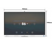 METZ Интерактивен тъч дисплей с вградена камера 86SG1 86