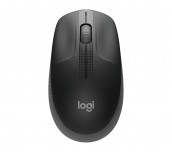 Logitech M190 Full-size Wireless Mouse - CHARCOAL - 2.4GHZ - N/A - EMEA - M190