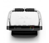 Tefal GC750D30 Optigrill Elite, 600cm2 cooking surface, automatic cooking sensor, 12 automatic programs, 4 adjustable temp., cooking level indicator, non-stick die-cast alum. Plates