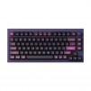 Безжична механичка клавиатура Keychron Q1 MAX Gateron Jupiter Red Switch - Purple