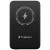 Verbatim MCP-10BK Power Pack 10000 mAh with UBS-C PD 20W / Magnetic Wireless Charging 15W Black