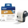 Brother DK-11208 Large Address Paper Labels, 38mmx90mm, 400 labels per roll, (Black on White)