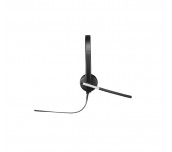 Logitech USB Headset H650e Stereo, Flexible Mic, In-line Controls, Echo Cancellation, Noise-cancelling, USB