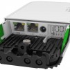 Безжичен Access Point MikroTik RBwAPGR-5HacD2HnD&R11e, 128MB RAM, 2.4 - 5 GHz, 300 - 867 Mbps, RouterOS, LTE kit