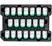 Литиево тионил хлоридна батерия SAFT LSH20, LS33600 3,6V R20 17Ah STD /с пъпка/