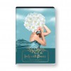 ТЕТРАДКА B&W LADY WITH FLOWERS А4 80Л ШИТА МИКС