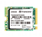 Transcend 256GB, M.2 2230, PCIe Gen3x4, NVMe, 3D TLC, DRAM-less