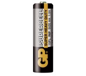 Цинк карбонова батерия GP  SUPERCELL, 15PL-S2, R6, 2 бр. в опаковка / shrink, 1.5V