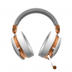 Геймърски безжични слушалки Dark Project Sono Wireless - White/Gold