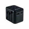 Verbatim UTA-02 Universal Travel Adapter with 1 x USB-C PD 20W / 1 x USB-A QC 3.0