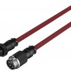Кабел за клавиатура HyperX Coiled Cable USB-C Red-Black