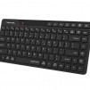 A4tech FBK26C AS Fstyler безжичнa мини тиха клавиатура, Multi-mode, презареждаема батерия, USB,кирилизирана